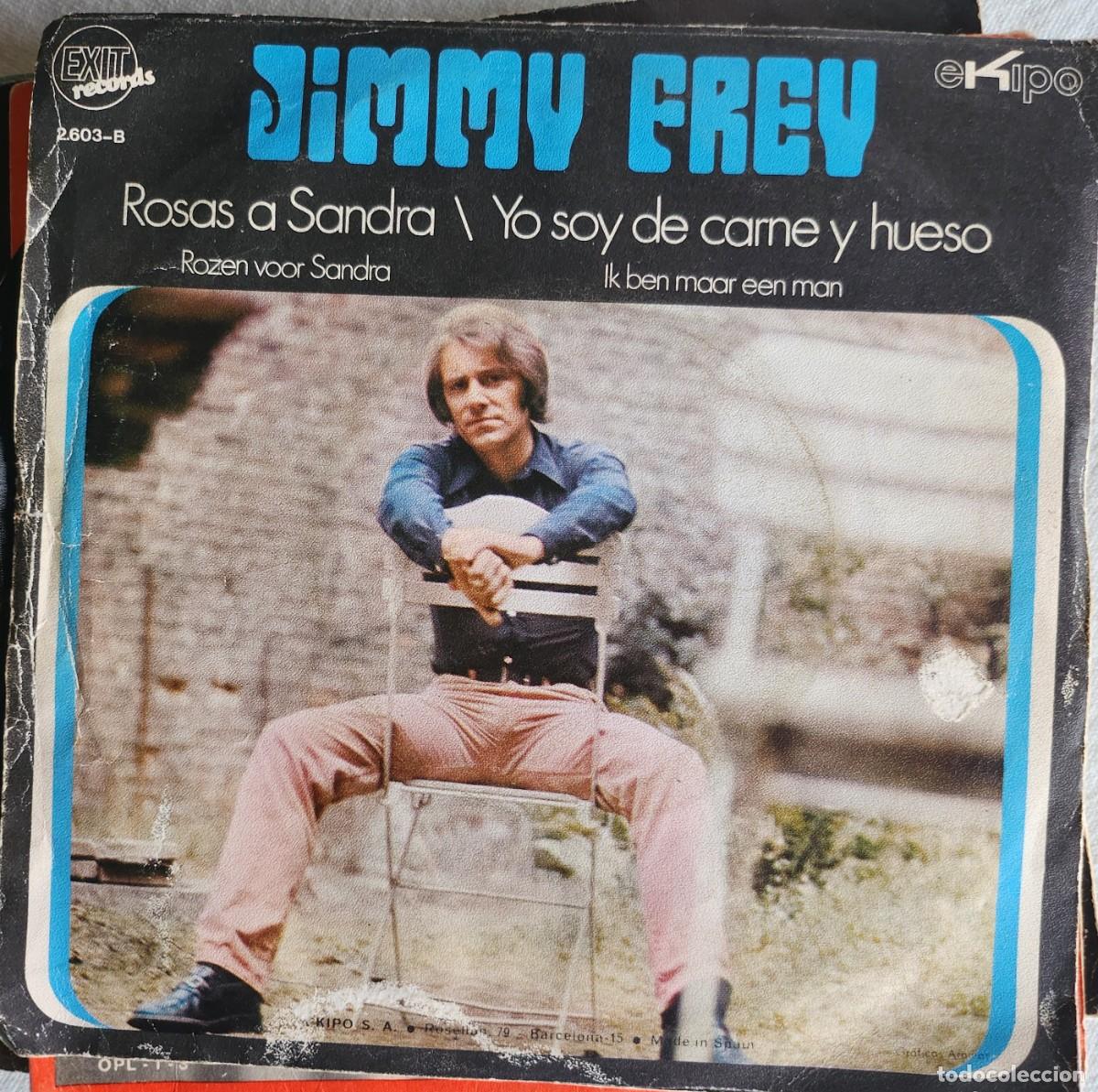 Discos de vinilo: Jimmy Frey rosas a Sandra - Foto 1