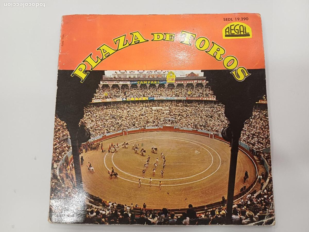 Discos de vinilo: PLAZA DE TOROS/EL GATO MONTES/SINGLE GATEFOLD. - Foto 1