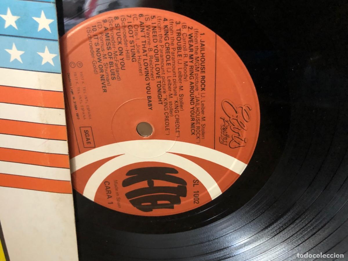 Discos de vinilo: Elvis Presley sus 40 mayores &eacute;xitos 2 lp - Foto 4