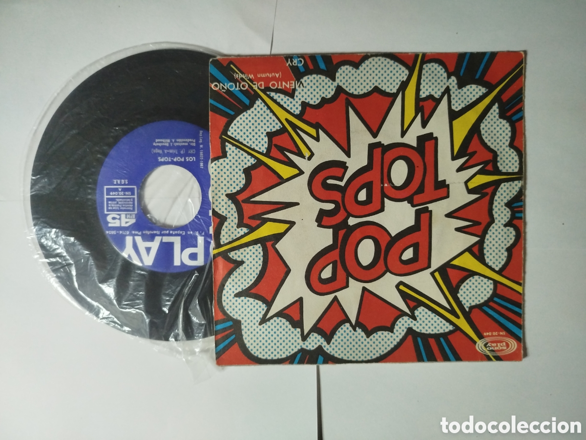 Discos de vinilo: POP-TOPS VIENTO DE OTO&Ntilde;O SINGLE SPAIN 1967 - Foto 1