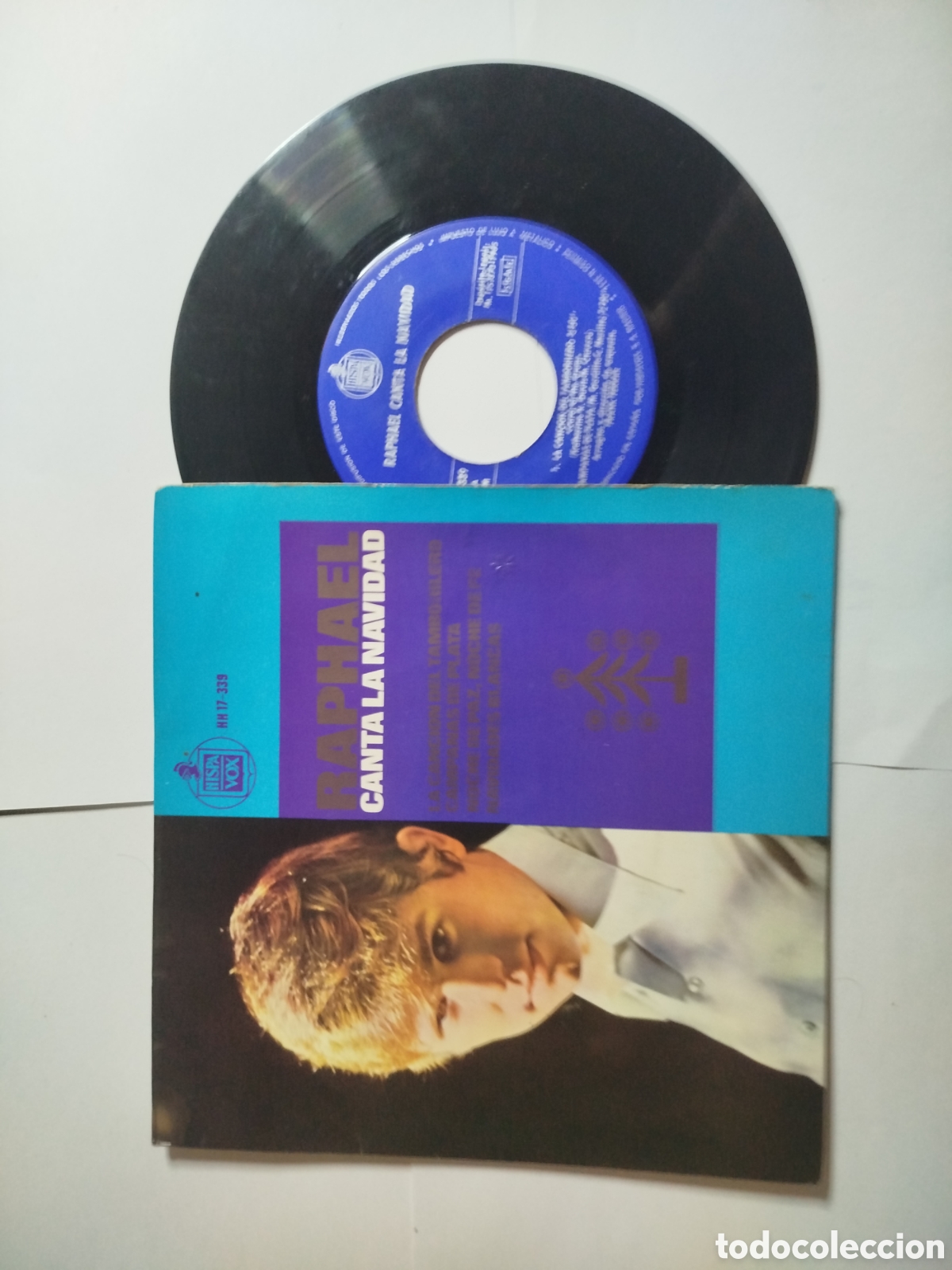 Discos de vinilo: RAPHAEL - CANTA LA NAVIDAD - EP HISPAVOX - Foto 1