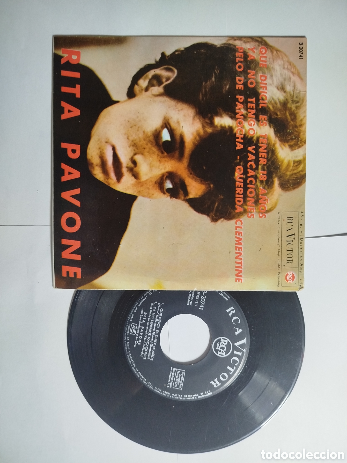 Discos de vinilo: Rita pavone 3-20741 . - Foto 1