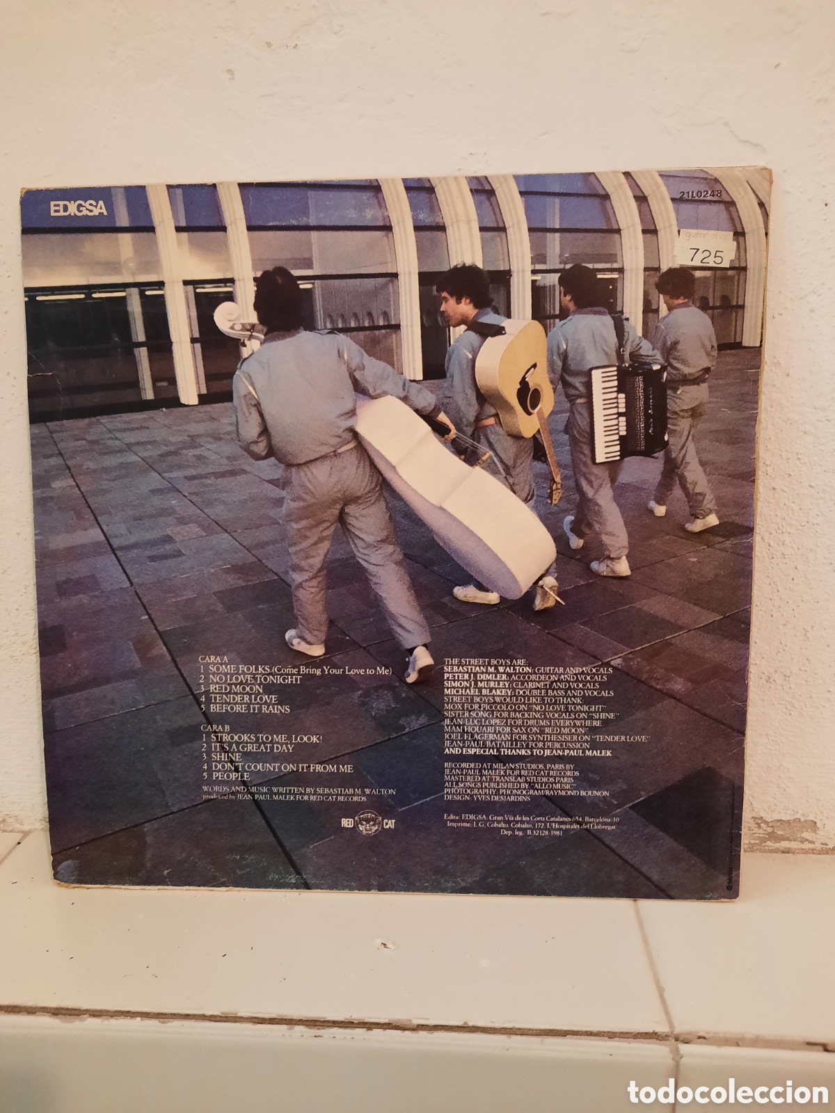 Discos de vinilo: Disco de vinilo Street Boys - Foto 2