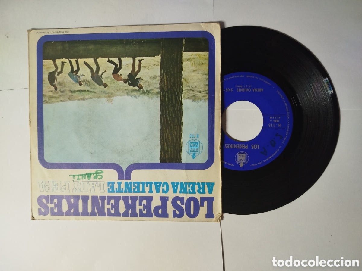 Discos de vinilo: Los pekenikes arena caliente - Foto 1