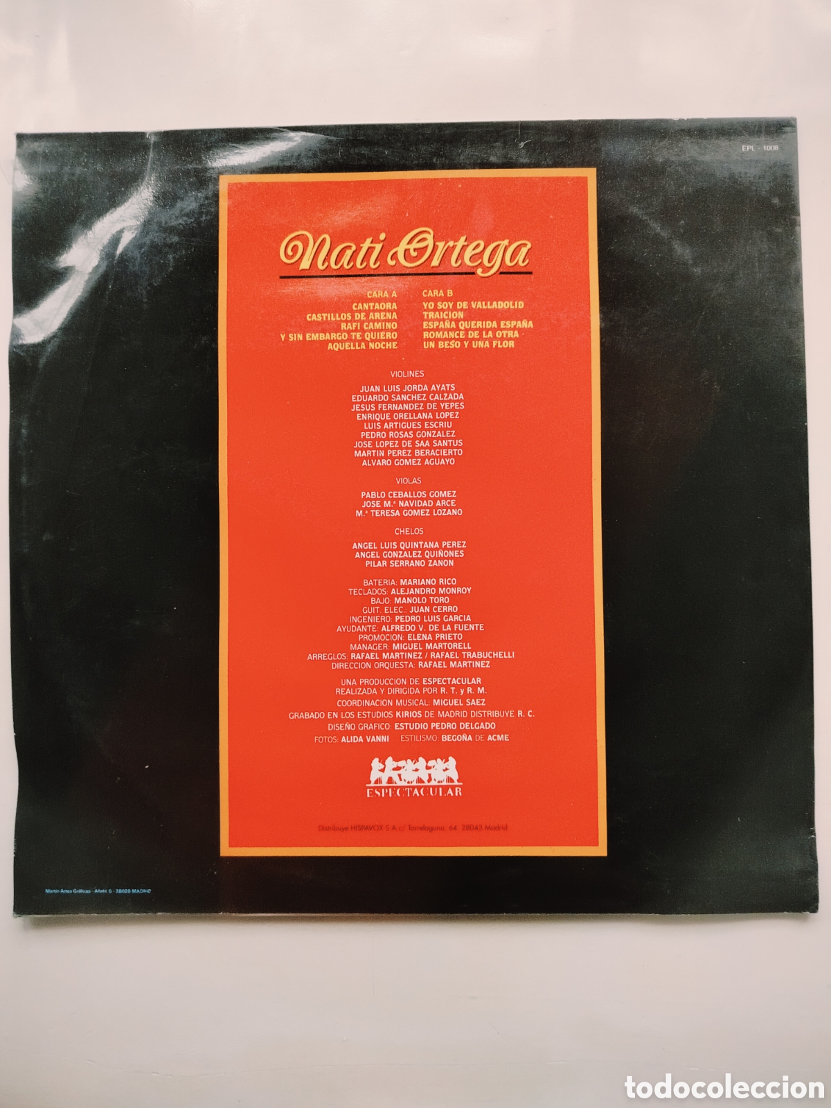 Discos de vinilo: LP Nati Ortega 1990. - Foto 2