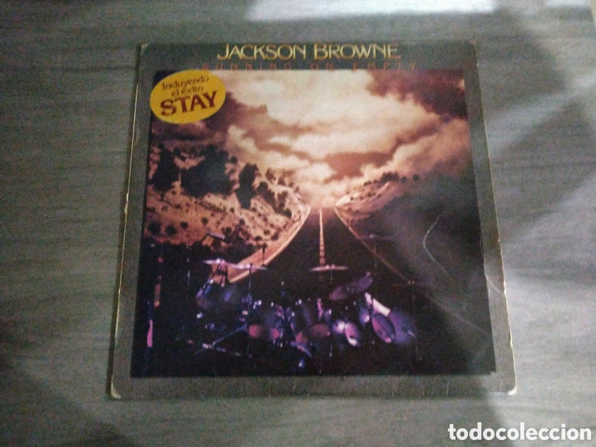 Discos de vinilo: LP- Running on empty- Jackson Browne 4 - Foto 1