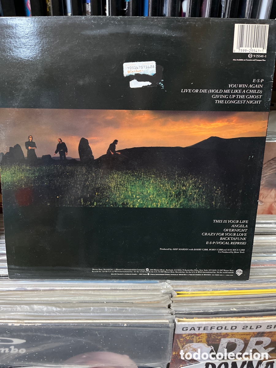 Discos de vinilo: Bee gees e s p lp you win again - Foto 2