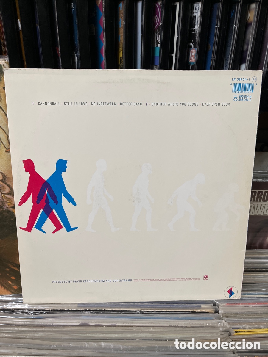 Discos de vinilo: Supertramp brother where you bound - Foto 2