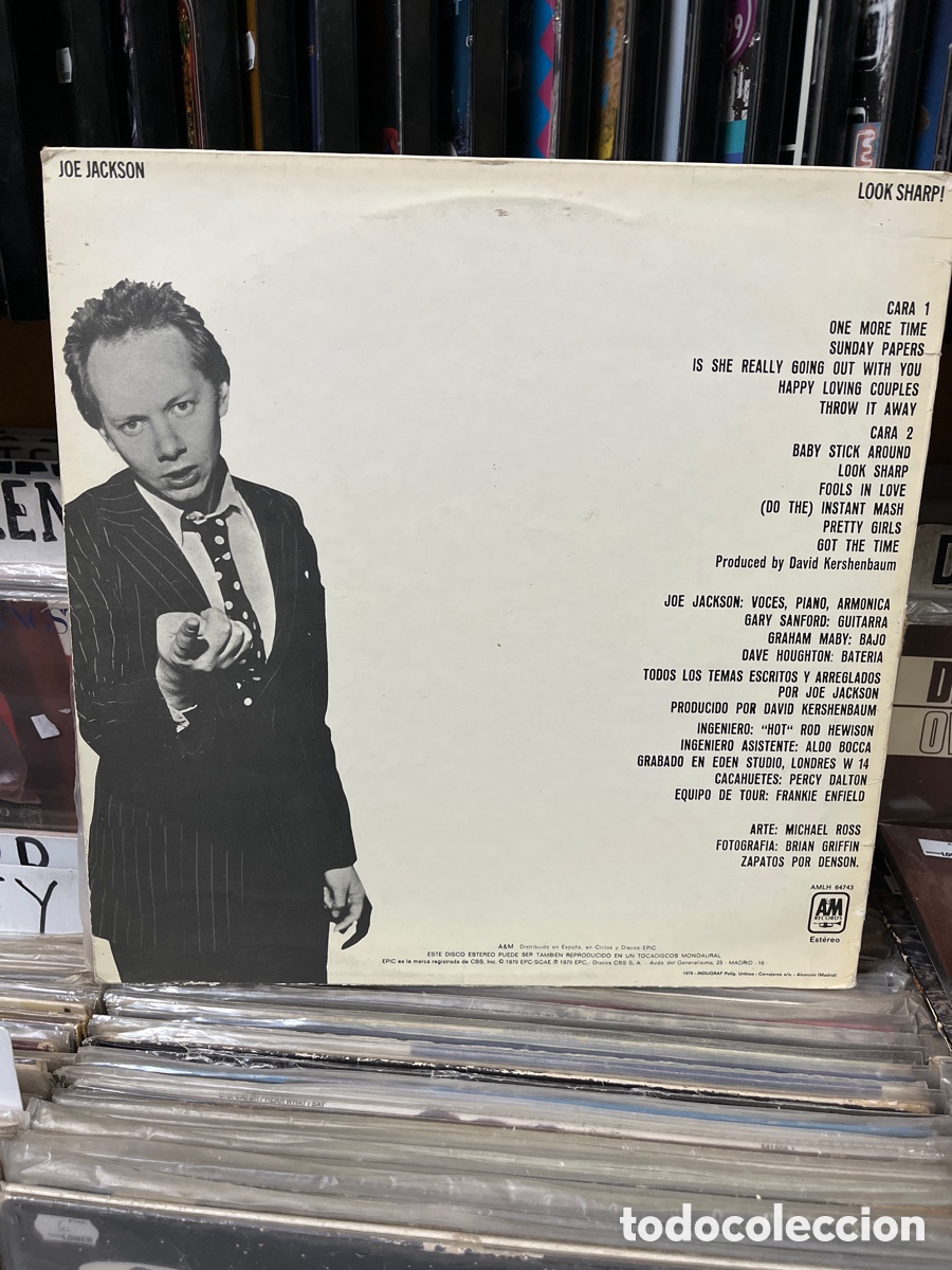 Discos de vinilo: Joe jackson look sharp - Foto 2