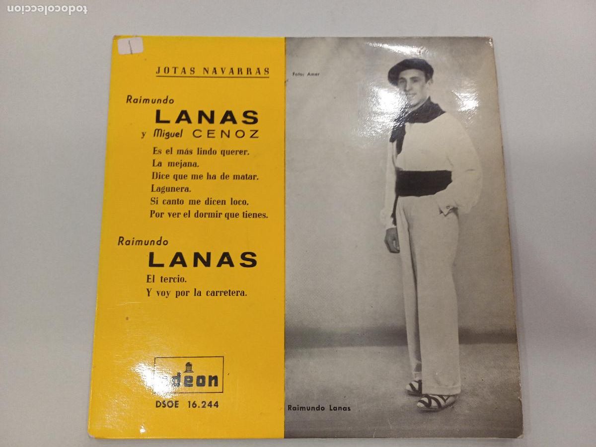 Discos de vinilo: RAIMUNDO LANAS/ES EL MAS LINDO QUERER/SINGLE. - Foto 1