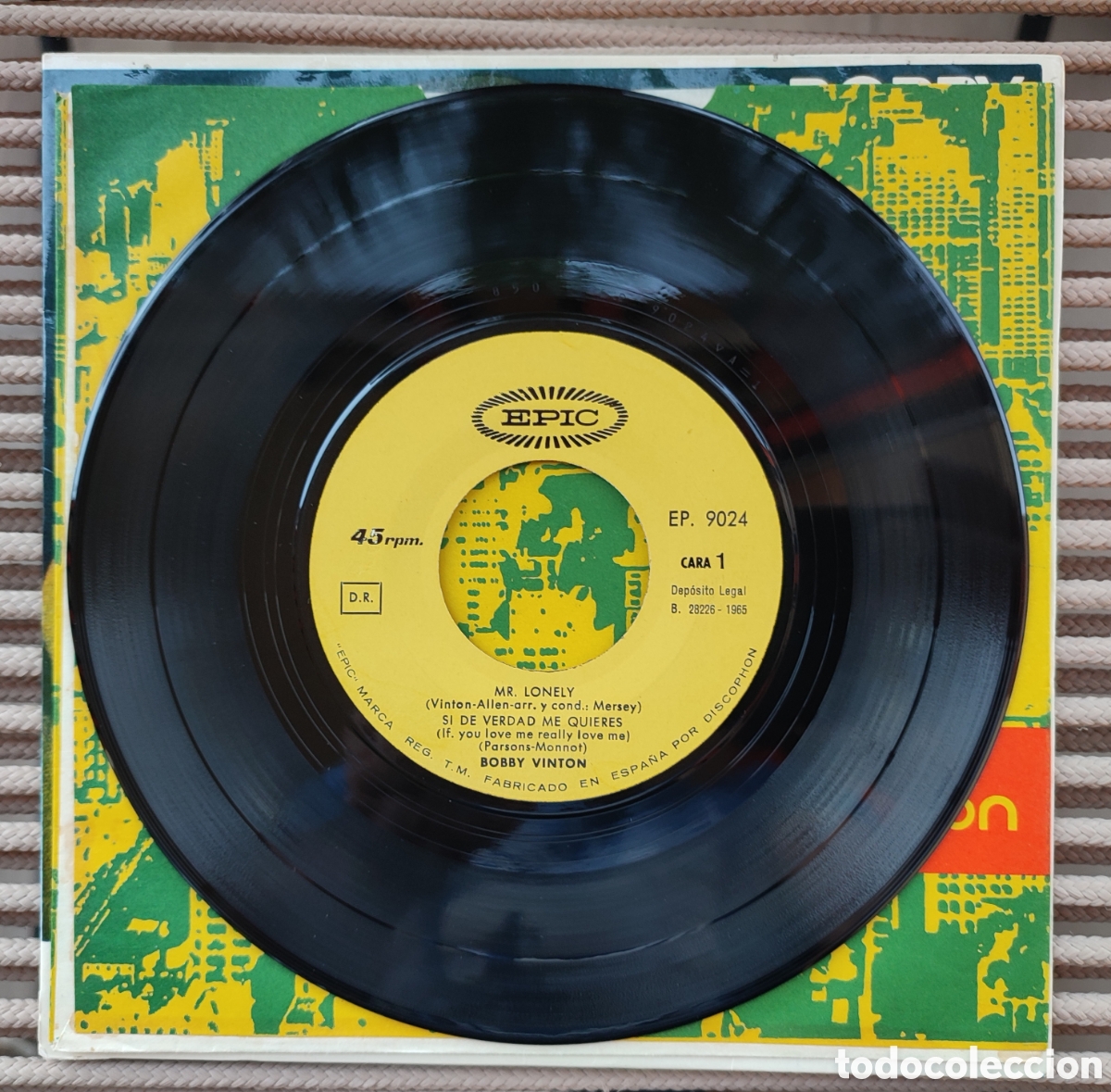 Discos de vinilo: Disco Vinilo EP Bobby Winton Mr Lonely - Foto 3