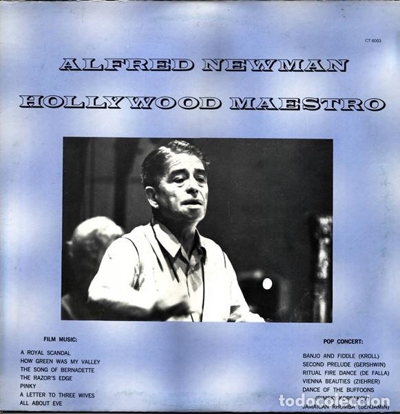 Discos de vinilo: Alfred Newman &ndash; Hollywood Maestro - Foto 1