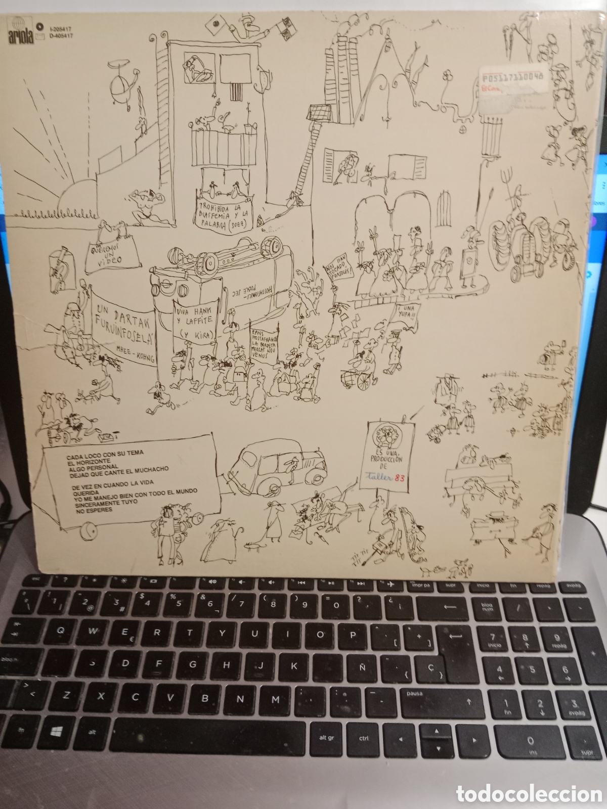 Discos de vinilo: Joan Manuel Serrat - Cada loco con su tema(gatefold) - Foto 3