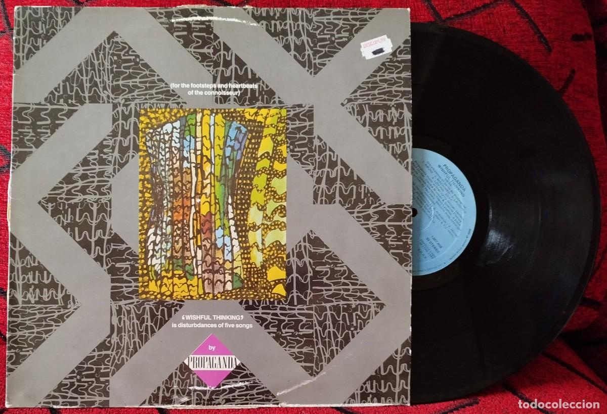 Discos de vinilo: PROPAGANDA ** Wishful Thinking ** VINILO LP 1986 - Foto 1