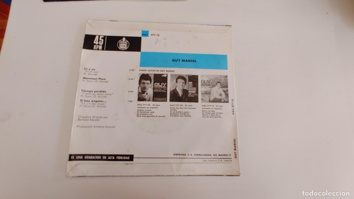 Discos de vinilo: GUY MARDEL-EP TU Y YO +3 - Foto 2