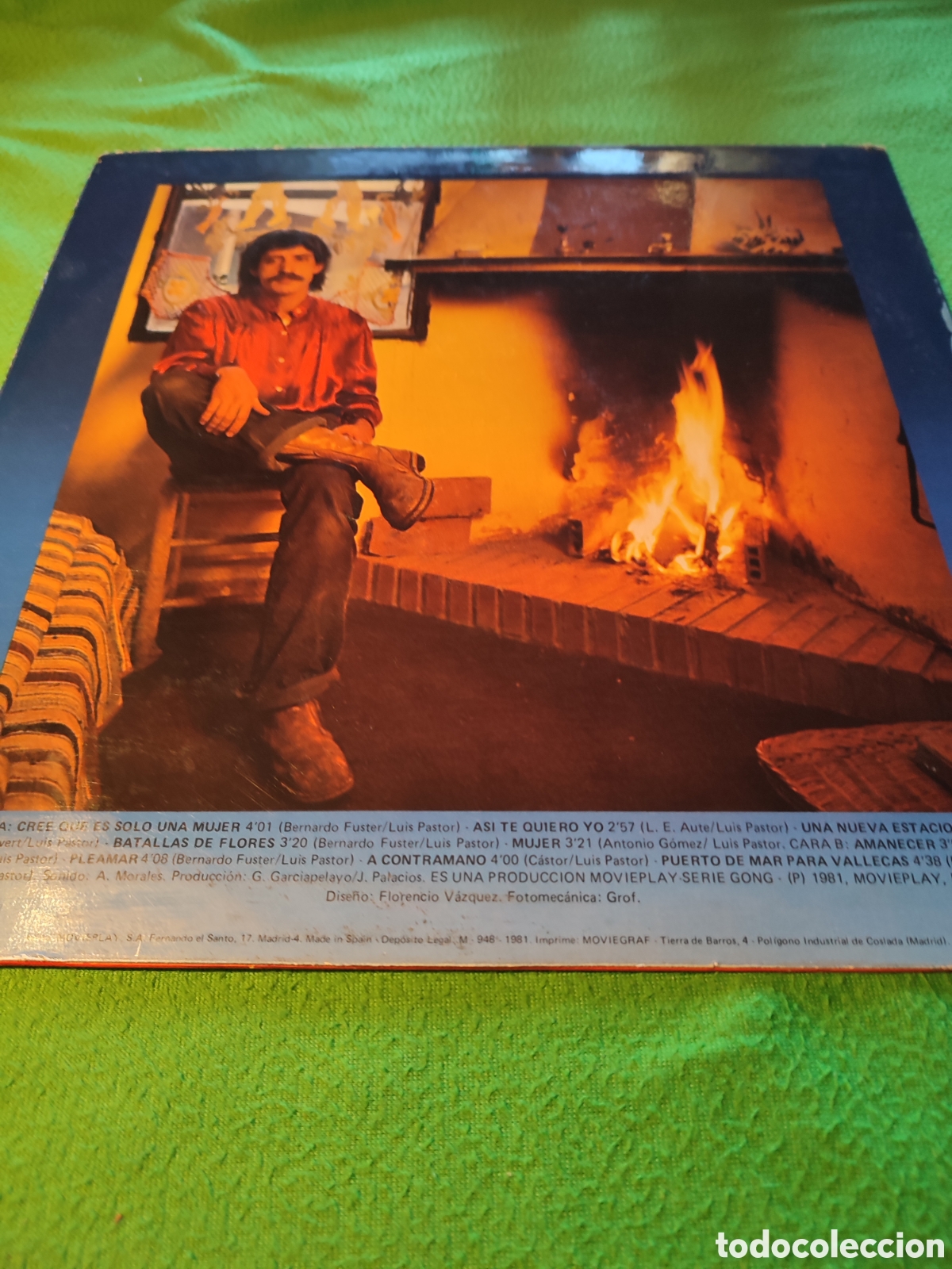 Discos de vinilo: Luis Pastor - Amanecer Vinilo Lp - Foto 4