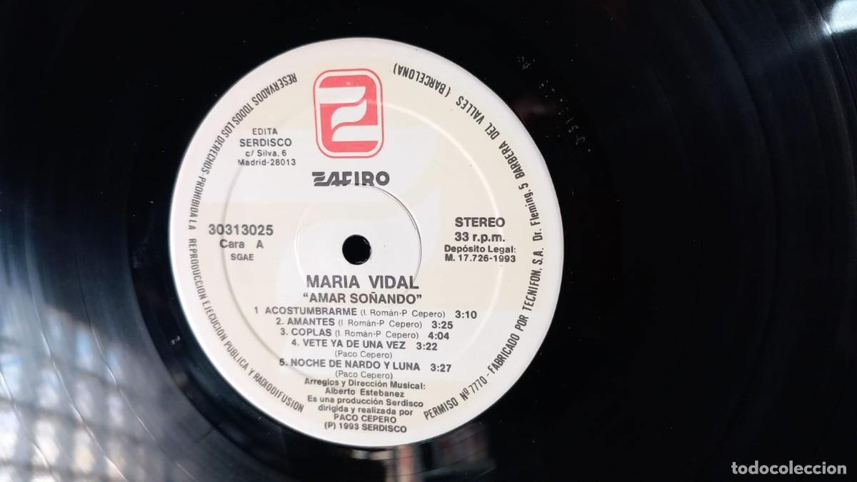 Discos de vinilo: Mar&iacute;a Vidal amar so&ntilde;ando vinilo - Foto 4