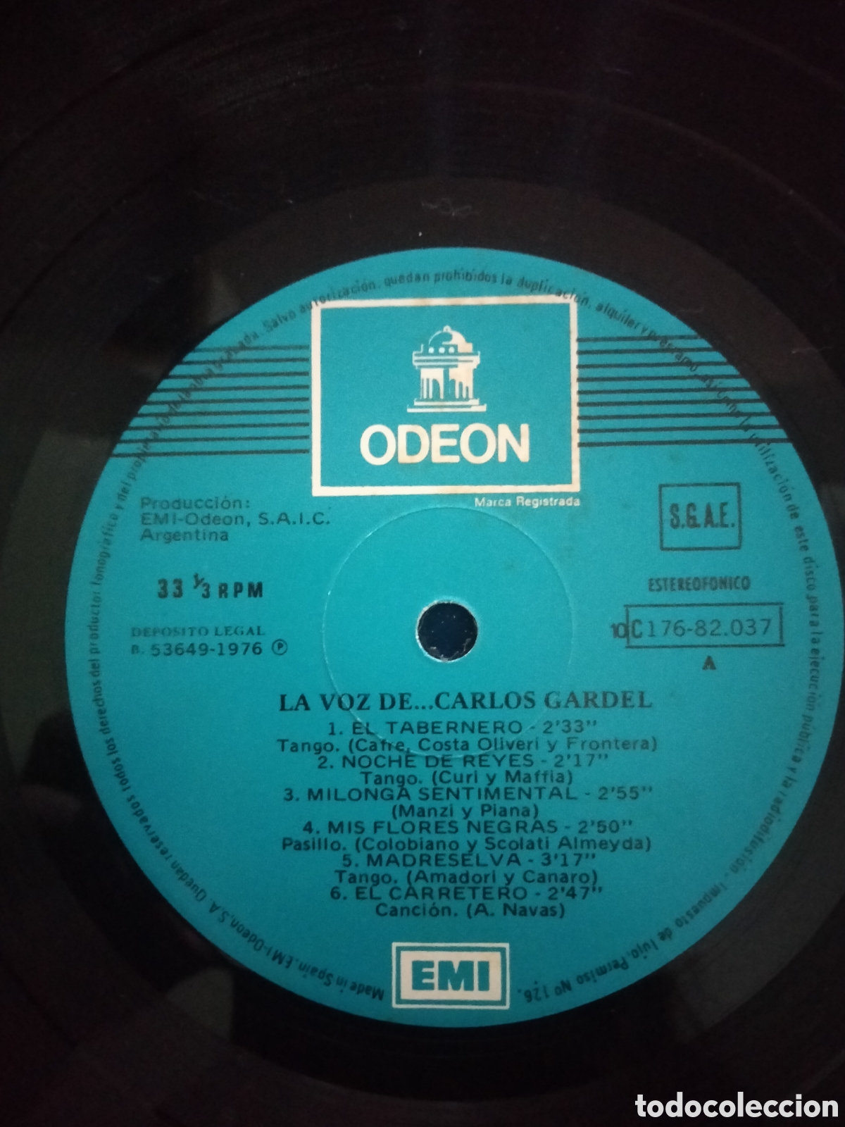 Discos de vinilo: Vinilo Carlos Gardel - Foto 6