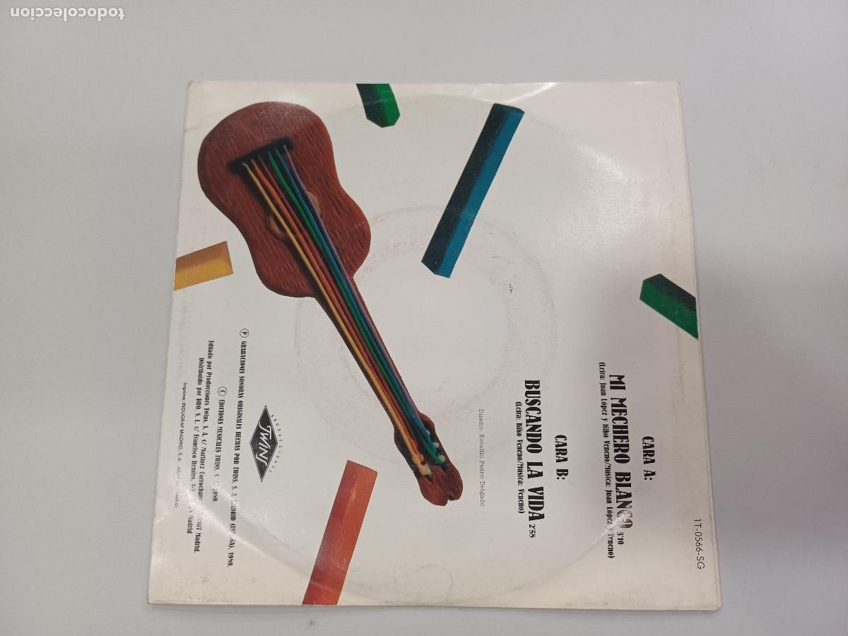 Discos de vinilo: KIKO VENENO/MI MECHERO BLANCO/SINGLE. - Foto 3