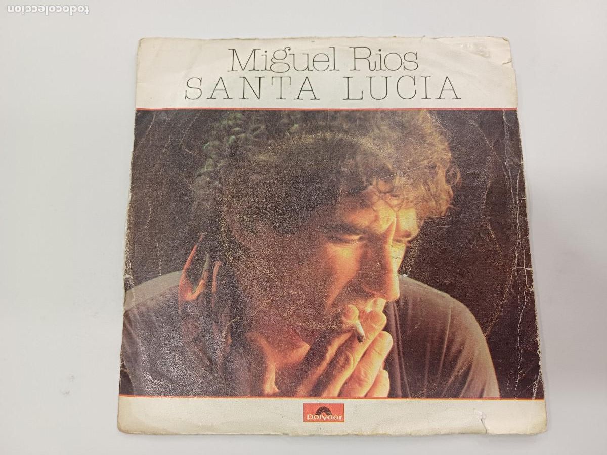 Discos de vinilo: MIGUEL RIOS/SANTA LUCIA/SINGLE. - Foto 1