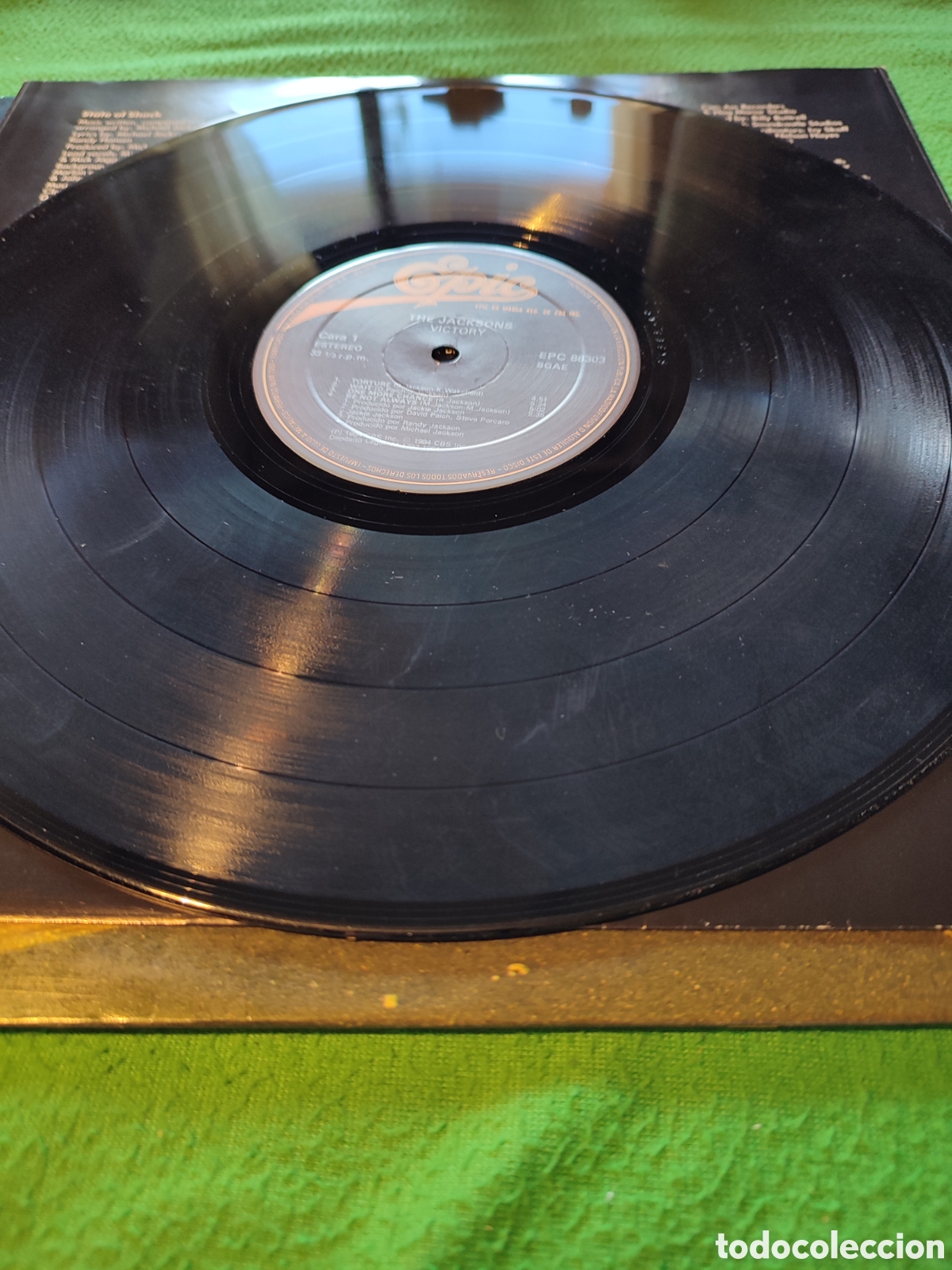Discos de vinilo: Jacksons - V&iacute;ctory Vinilo Lp - Foto 5