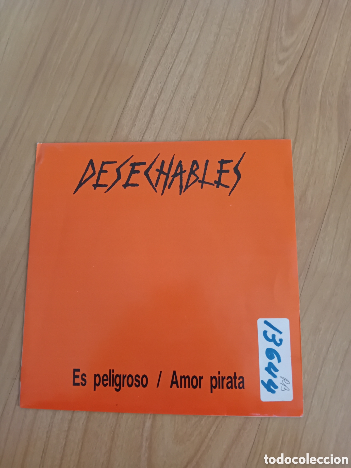 Discos de vinilo: DESECHABLES. ES PELIGROSO. AMOR PIRATA - Foto 1