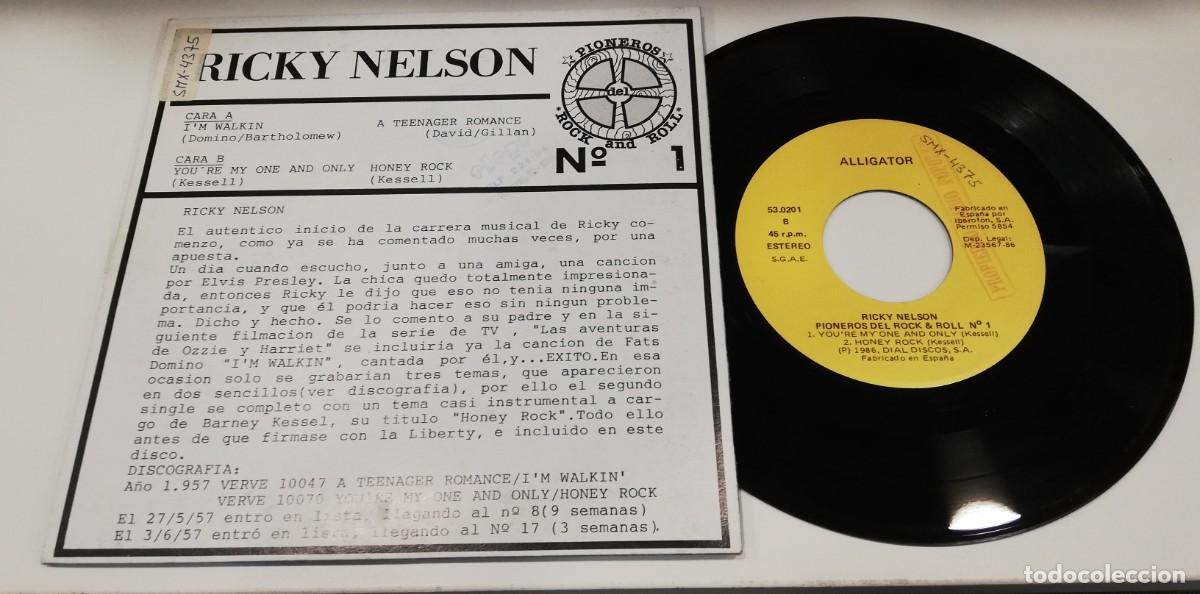 Discos de vinilo: SCO31-Ricky Nelson - Ricky Nelson (7&rdquo;, EP, Comp) - Foto 2