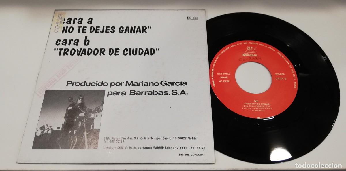 Discos de vinilo: SCO31-&Ntilde;u - No Te Dejes Ganar (7&rdquo;, Single) - Foto 2