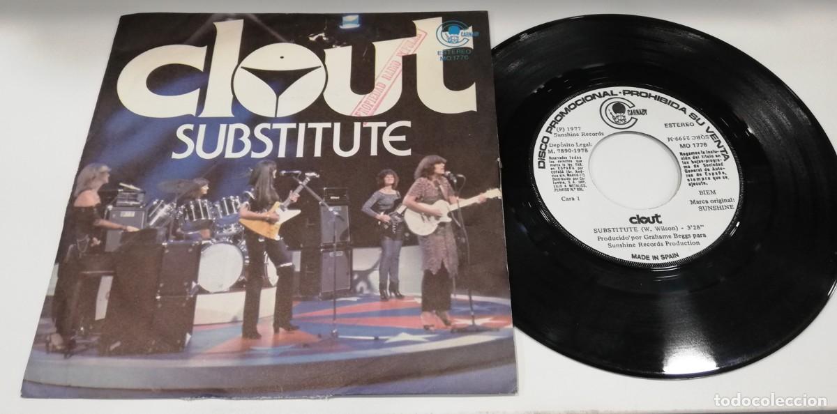 Discos de vinilo: SCO31-Clout - Substitute (7&rdquo;, Promo) - Foto 1