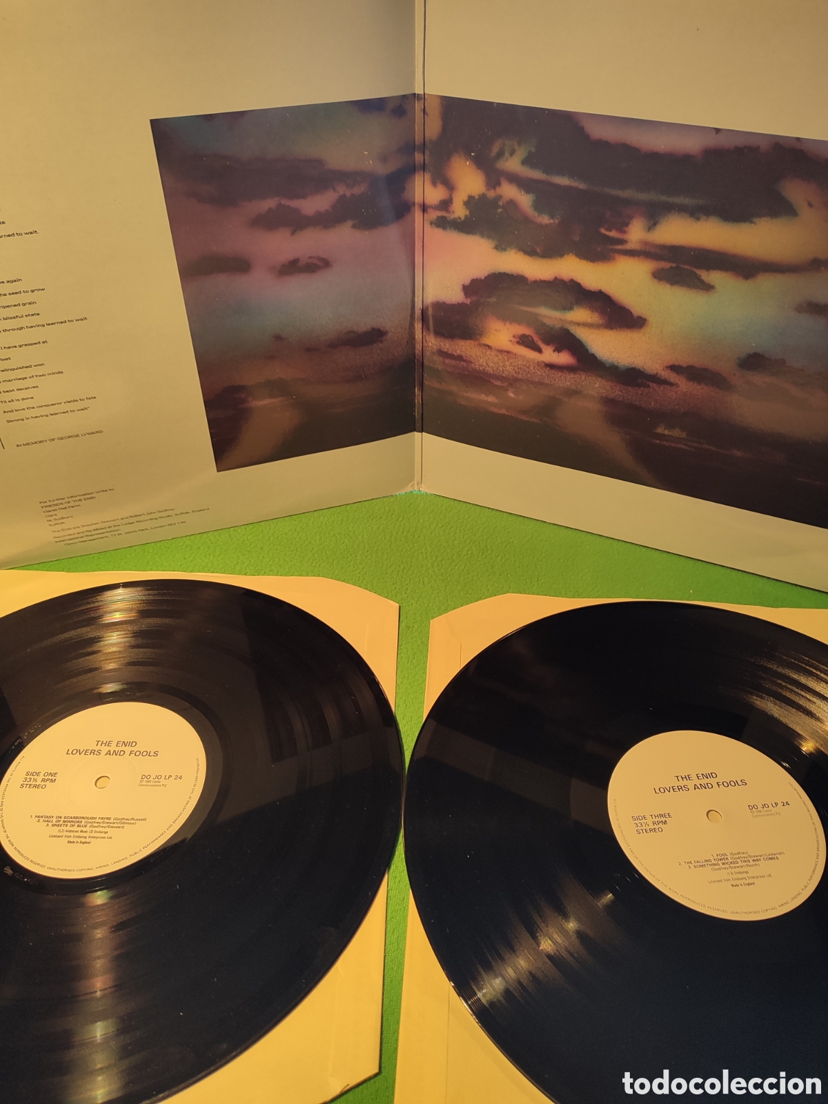 Discos de vinilo: The Enid - Lovers & Fools Vinilo doble - Foto 2