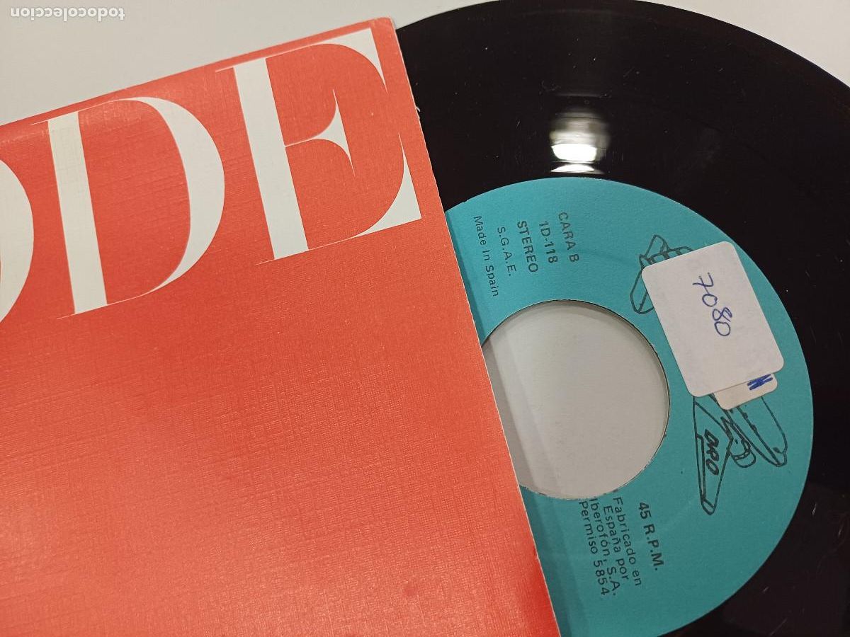 Discos de vinilo: LA MODE/LEJOS DEL PARAISO/SINGLE PROMOCIONAL. - Foto 2