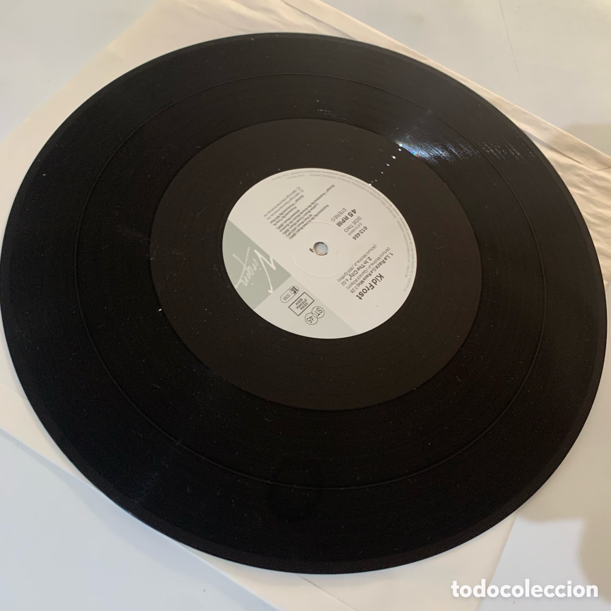 Discos de vinilo: Lote lp Kid Frost - Hispanic Causing Panic y maxi 12&rsquo;&rsquo; la raza - Foto 4