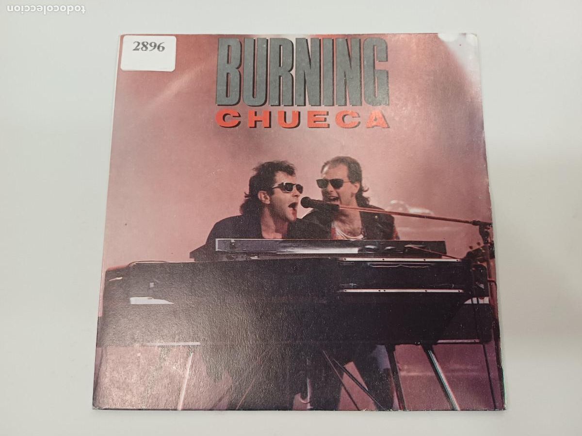 Discos de vinilo: BURNING/CHUECA/SINGLE. - Foto 1