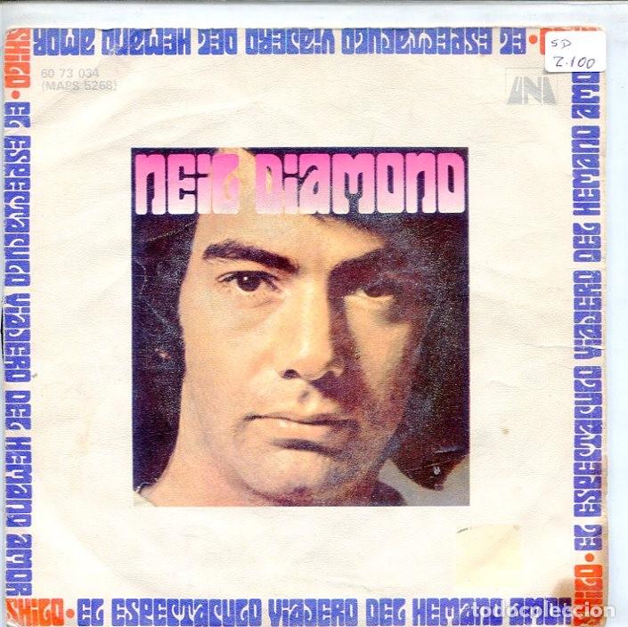 Discos de vinilo: NEIL DIAMOND / SHILO + 1 (SINGLE UNI 1971) - Foto 1