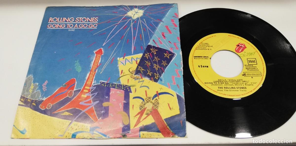 Discos de vinilo: SCO28-Rolling Stones - Going To A Go Go (Live) (7&rdquo;, Single) - Foto 1