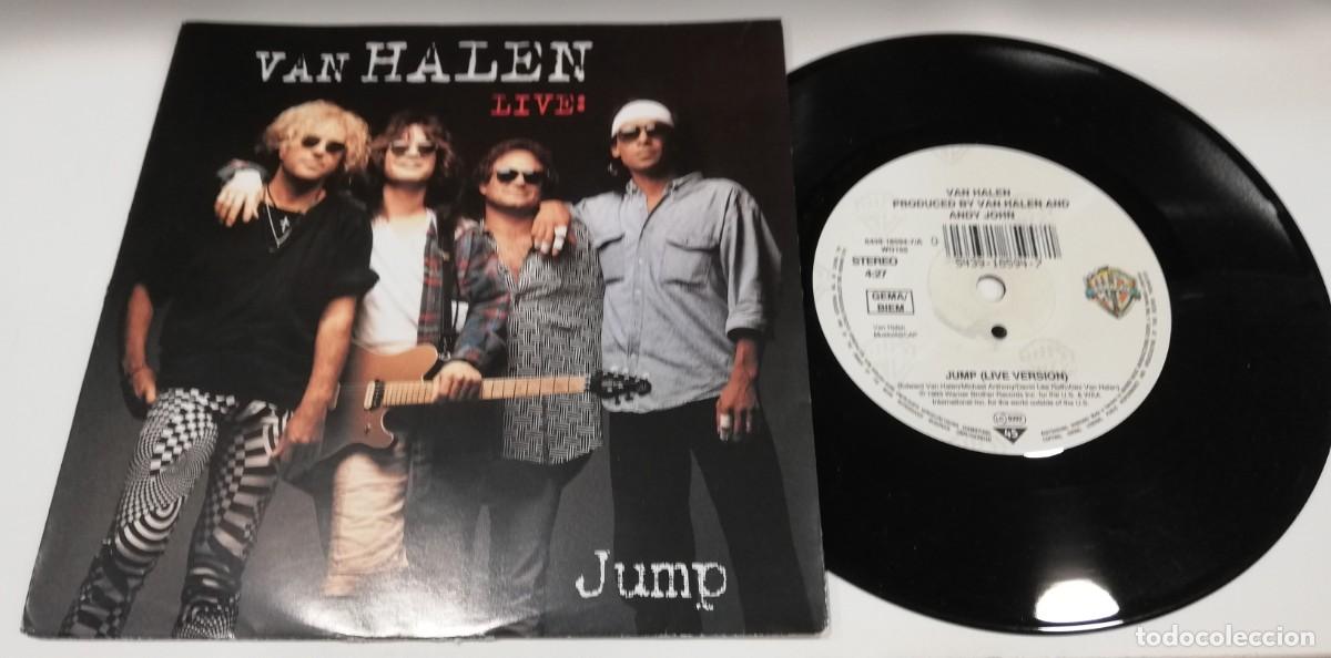 Discos de vinilo: SCO28-Van Halen - Live: Jump (7&rdquo;, Single) - Foto 1