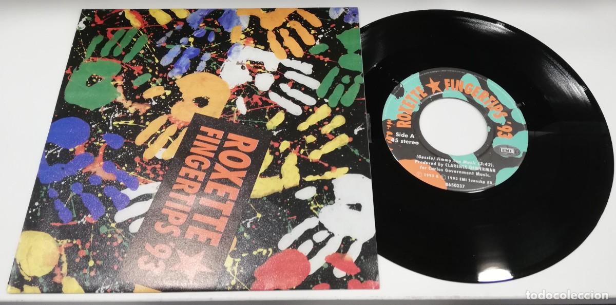 Discos de vinilo: SCO28-Roxette - Fingertips 93 (7&rdquo;, Single, Promo) - Foto 1