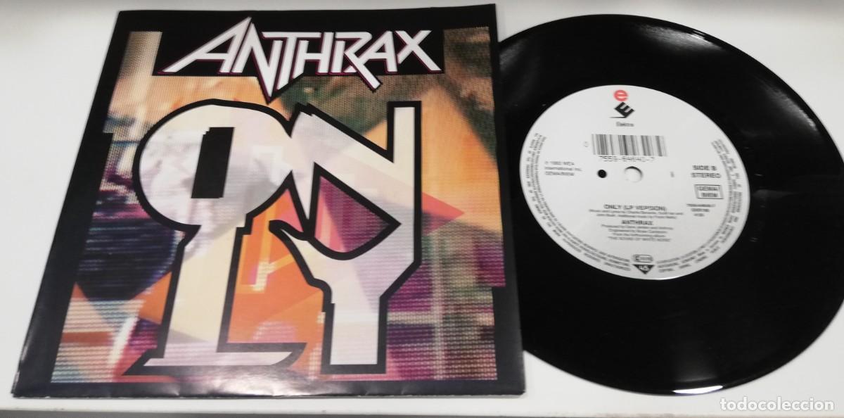 Discos de vinilo: SCO28-Anthrax - Only (7&rdquo;, Single) - Foto 1
