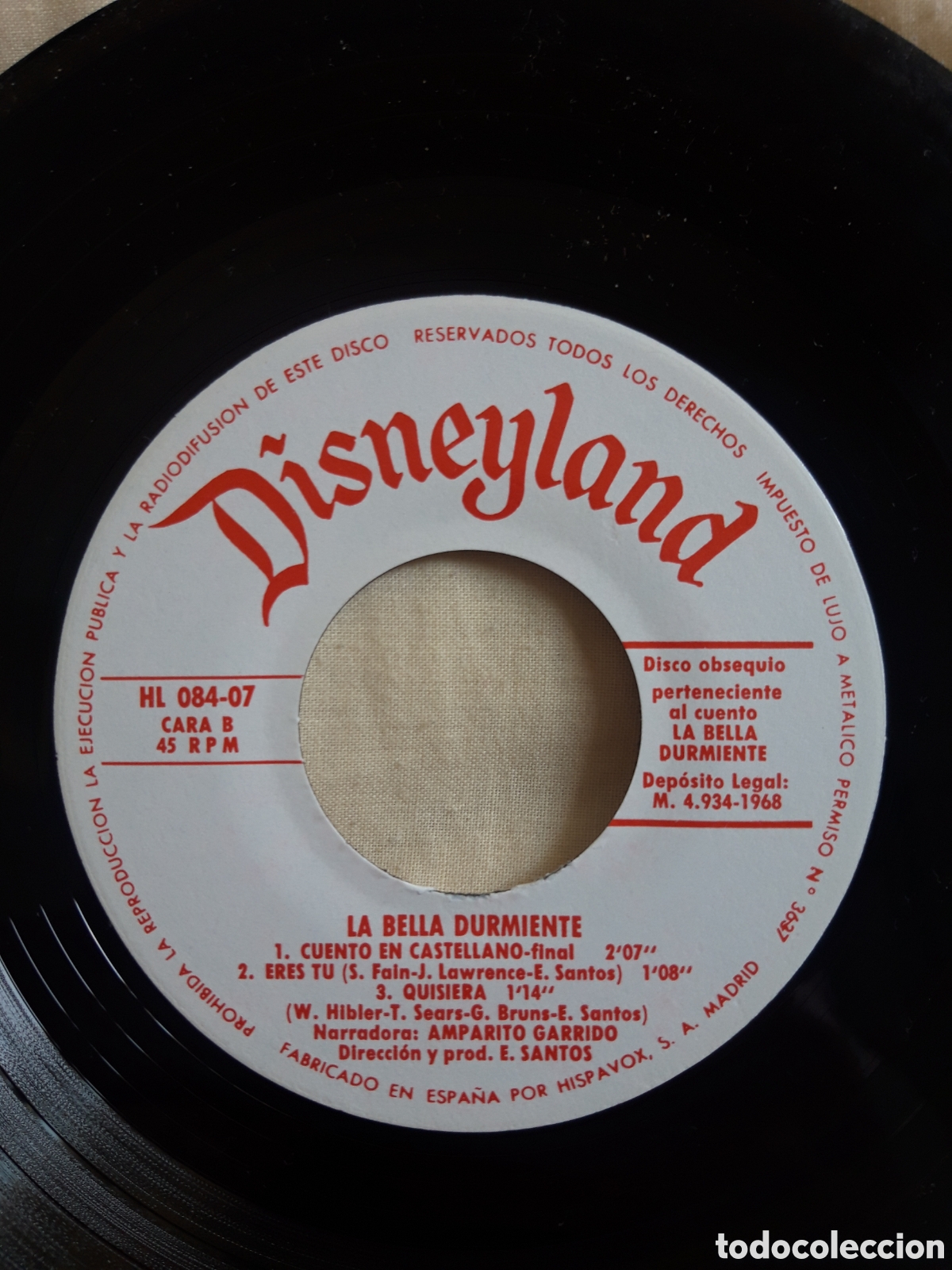 Discos de vinilo: Singles Disney a&ntilde;o 1969 - Foto 3