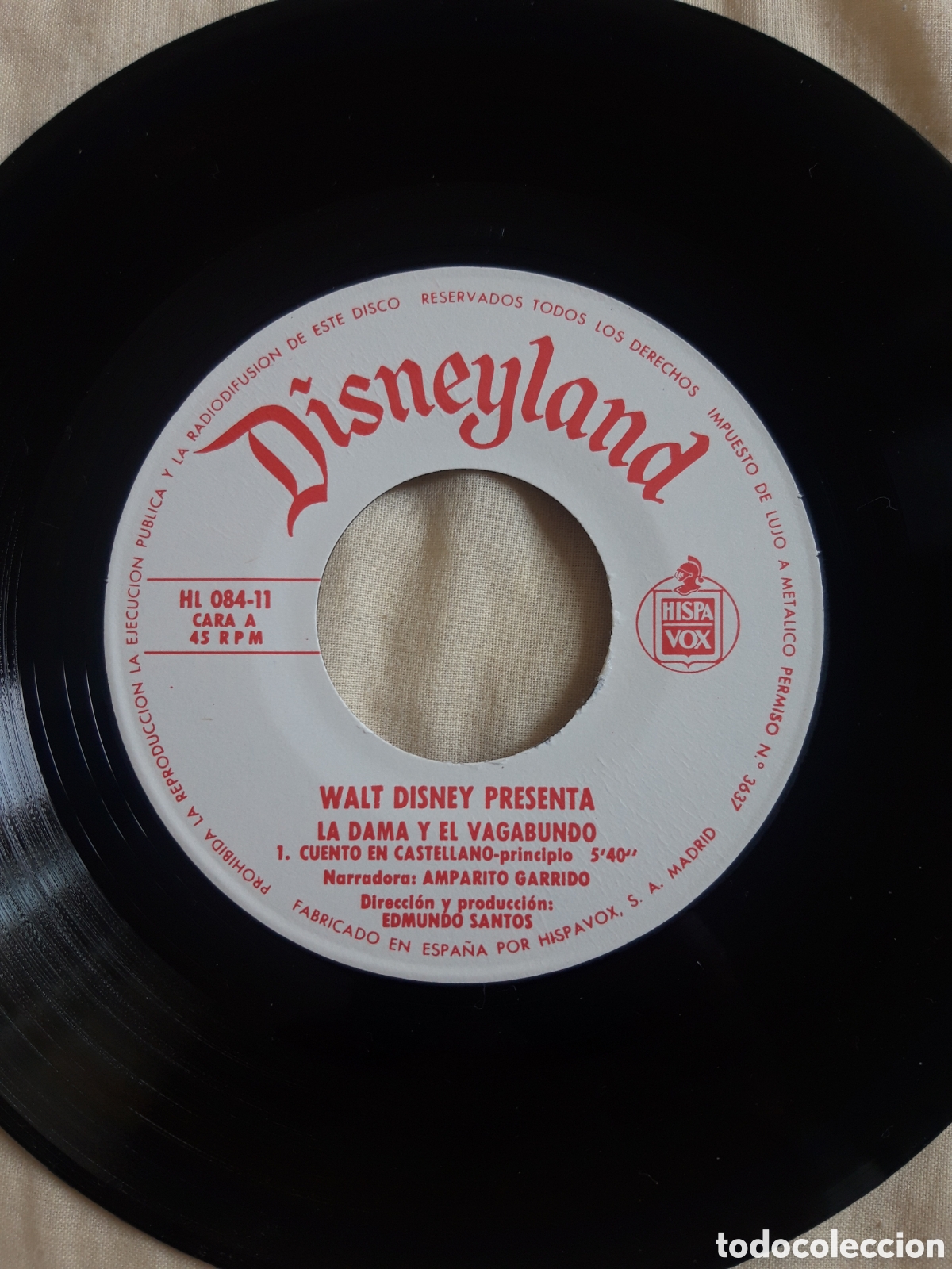 Discos de vinilo: Singles Disney a&ntilde;o 1969 - Foto 4