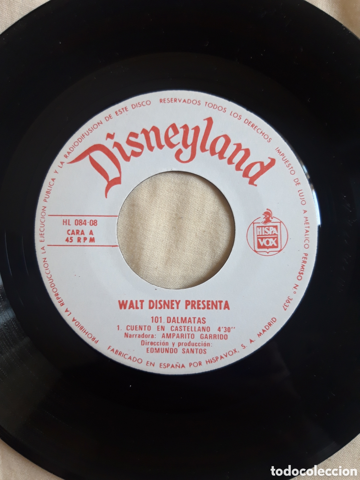 Discos de vinilo: Singles Disney a&ntilde;o 1969 - Foto 8