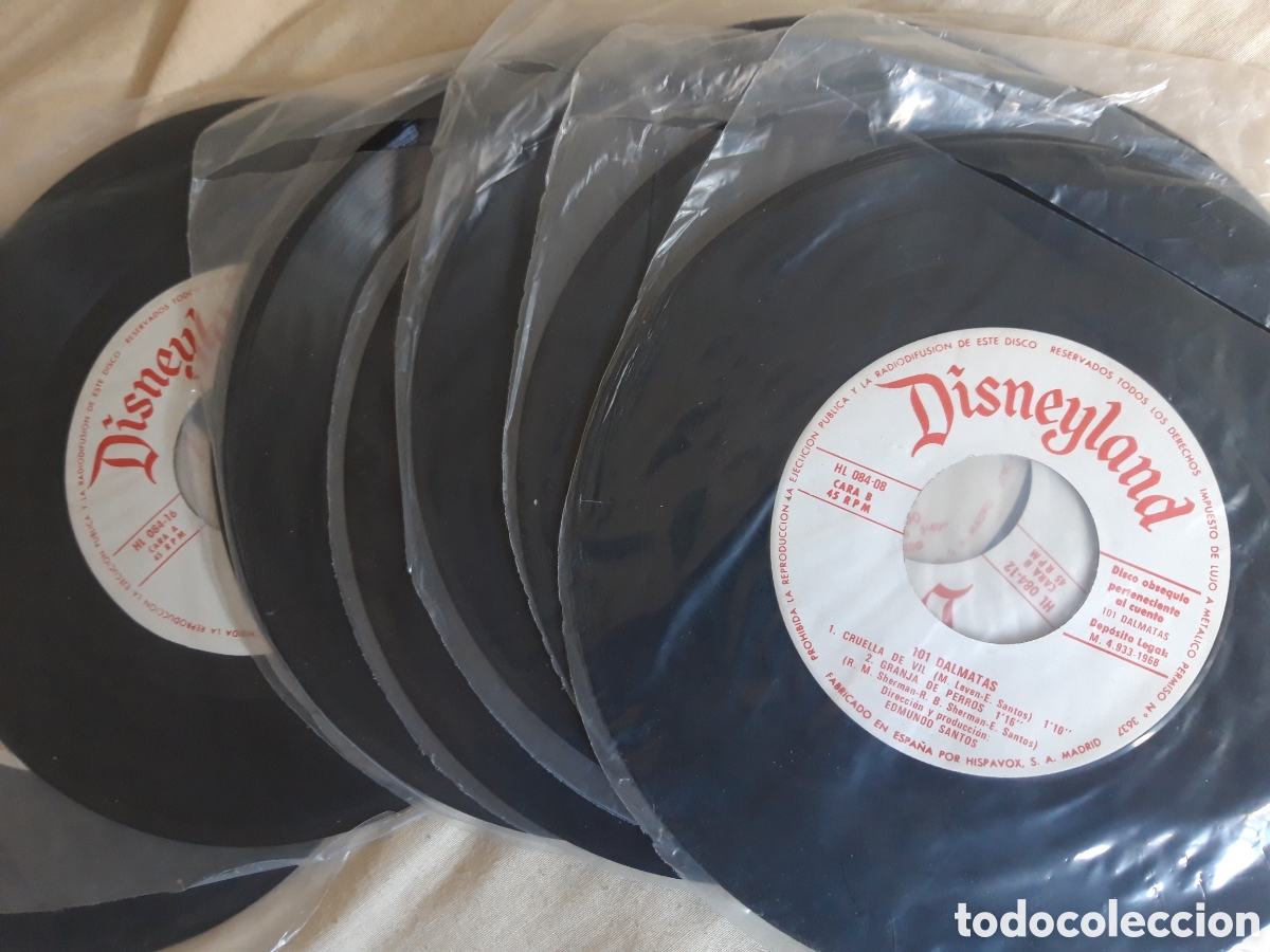 Discos de vinilo: Singles Disney a&ntilde;o 1969 - Foto 1