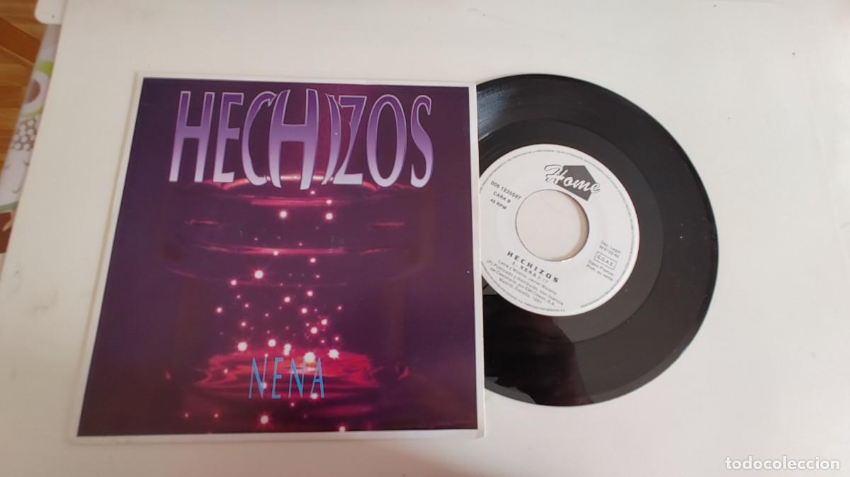 Discos de vinilo: HECHIZOS-SINGLE NENA-MISMA CARA - Foto 1