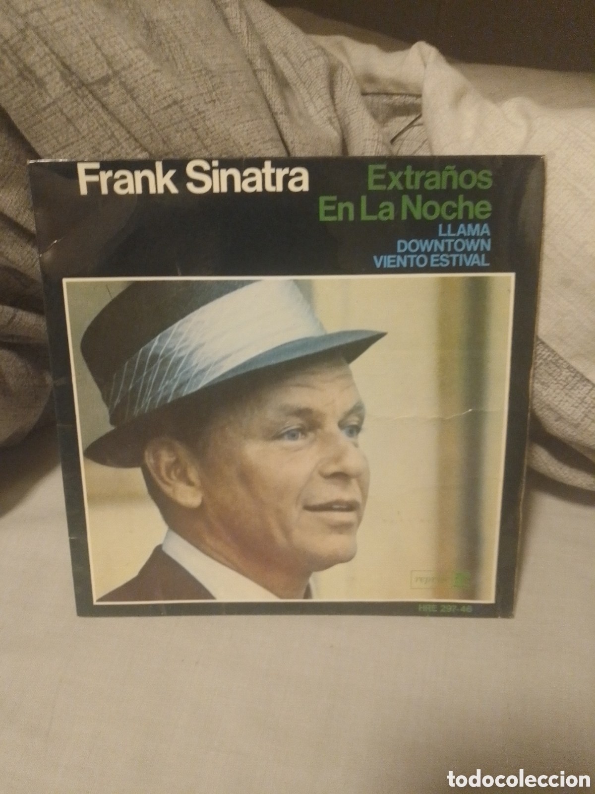 Discos de vinilo: FRANK SINATRA EXTRA&Ntilde;OS EN LA NOCHE 1966 - Foto 1