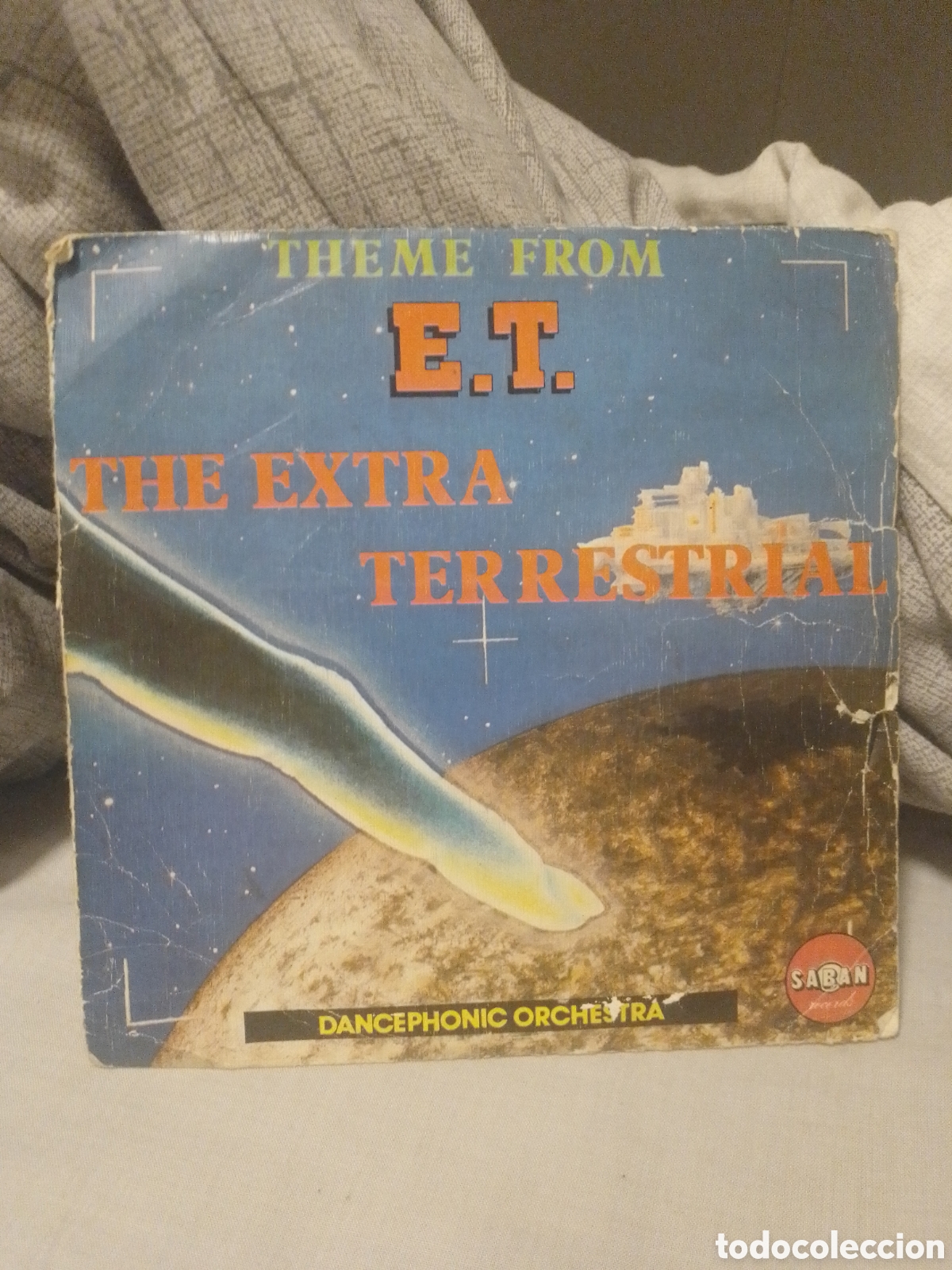 Discos de vinilo: DISCO DEL TEMA DE LA PEL&Iacute;CULA DE E.T DE 1982 - Foto 1