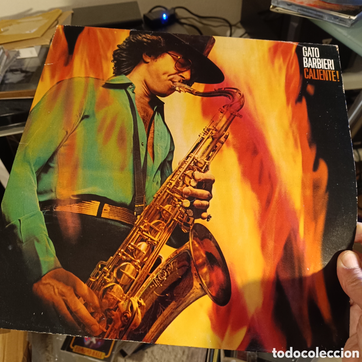 Discos de vinilo: Gato Barbieri &ndash; Caliente! - Foto 1