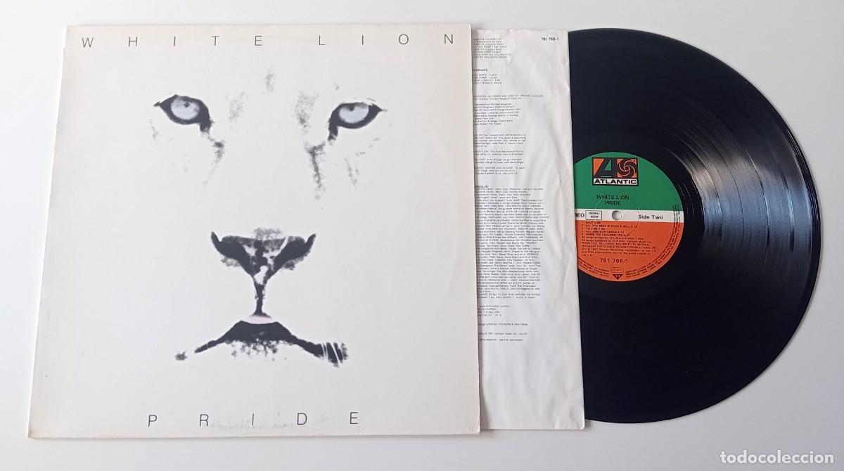 Discos de vinilo: LP WHITE LION - PRIDE - Foto 3