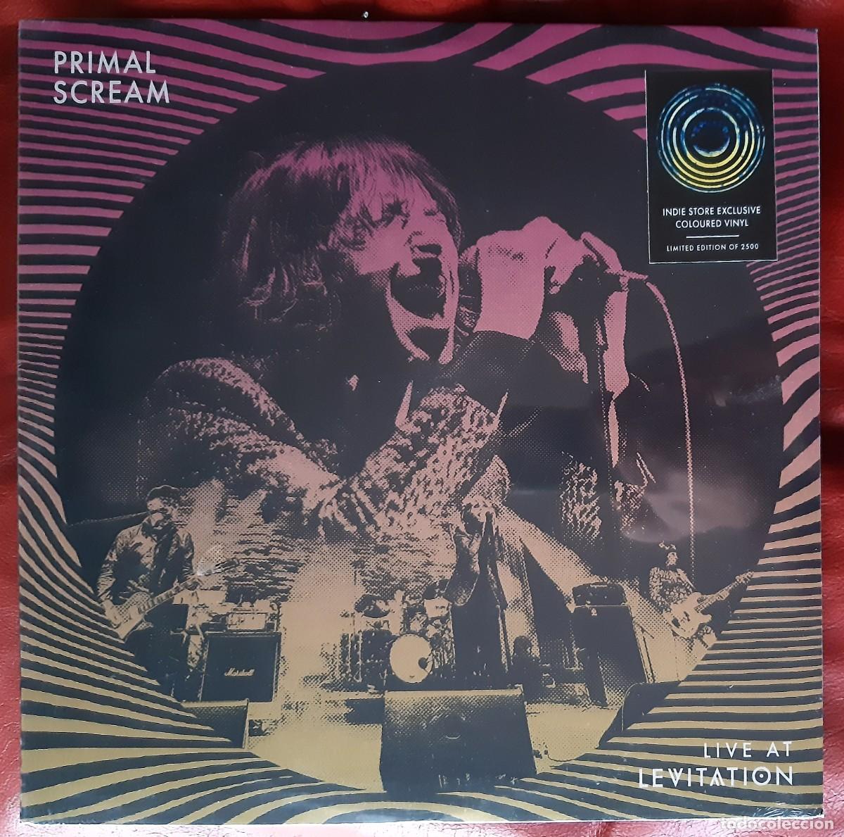 Discos de vinilo: PRIMAL SCREAM LIVE AT LEVITATION LP - Foto 1