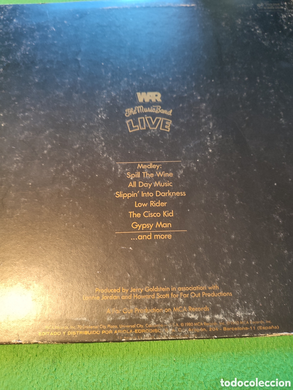 Discos de vinilo: War - The Music Band Live Vinilo - Foto 5
