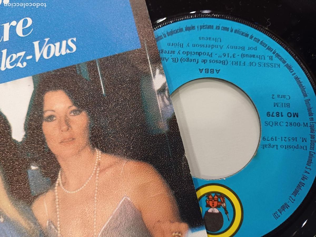 Discos de vinilo: ABBA/VOULEZ-VOUS/SINGLE. - Foto 2